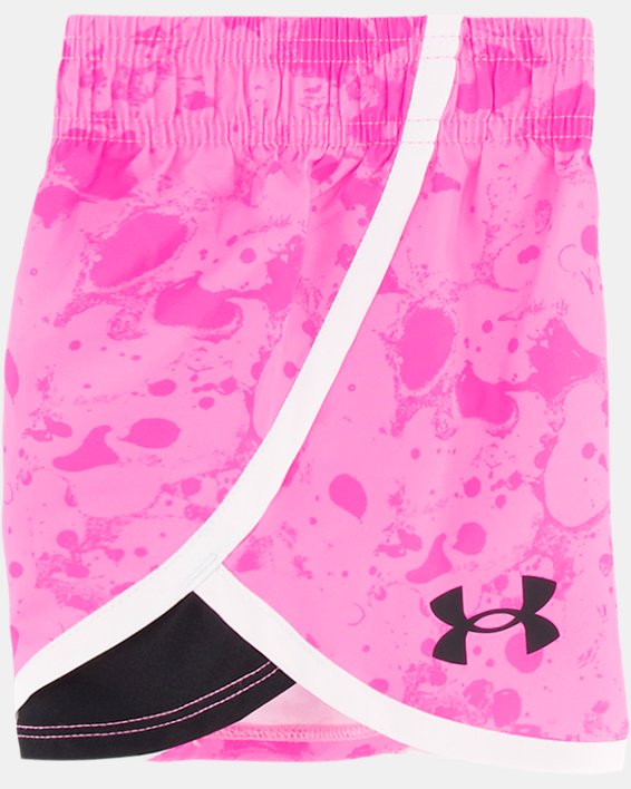 Girls' Infant UA Jupiter Wordmark Short Sleeve & Shorts Set, Black, pdpMainDesktop image number 1